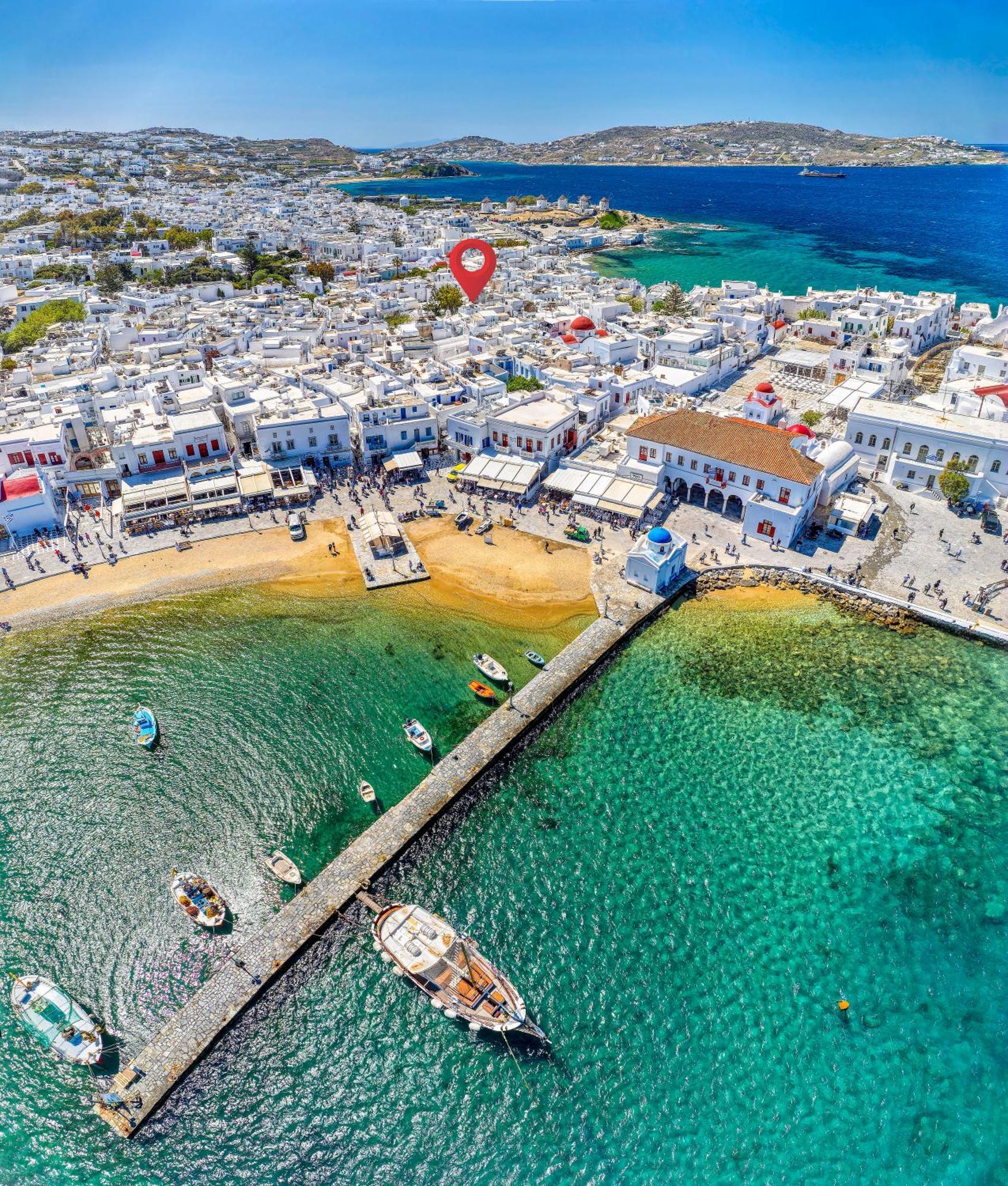 Skepi Rooms Mykonos Town Kültér fotó